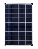 Enjoy solar Poly 100W 12V Panel Solar Policristalino Módulo Fotovoltaico Ideal para Autocaravana, Vivienda de Jardín, Barco