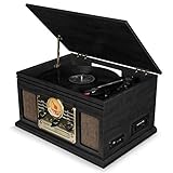 equipos de música con tocadiscos con mejores opiniones